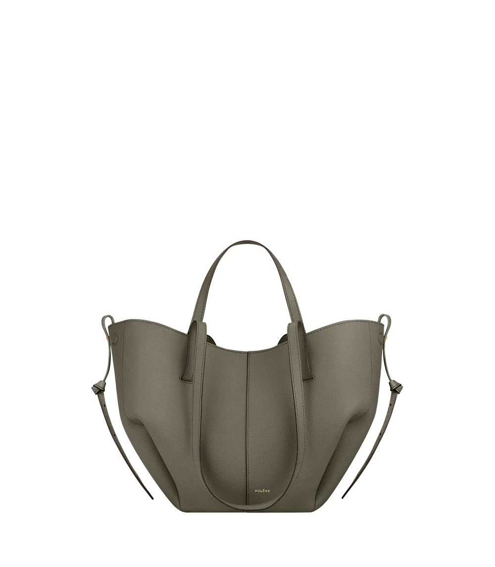 Polène Cyme Mini Smoke Green Grained Edition